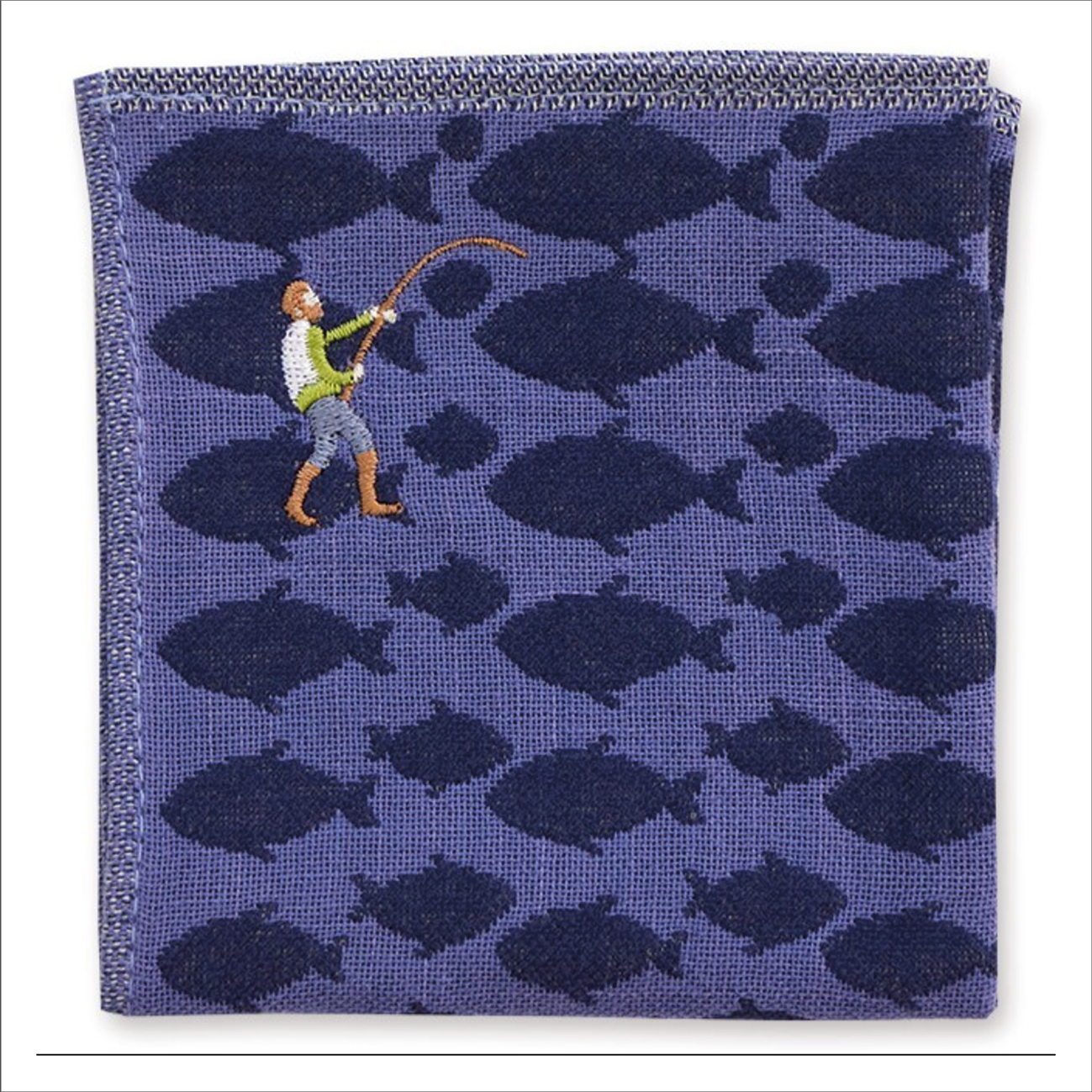 FAV! - Japanese Gauze Handkerchief / Towel - Fishing