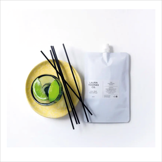 Laura Thomas - Lime + Basil Scent Diffuser Refill