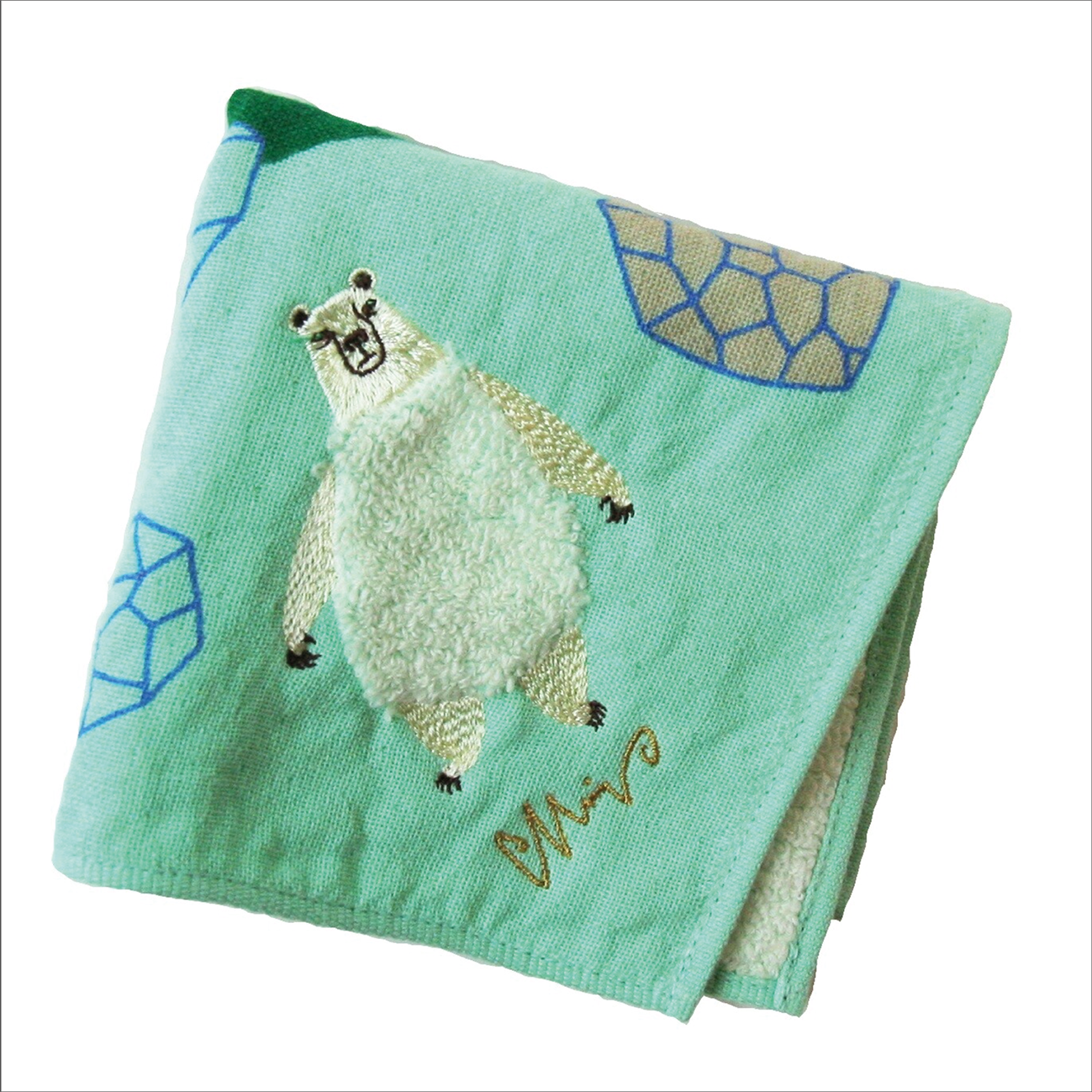MoritaMiW - Japanese Gauze / Towelling Washcloth Polar Bear