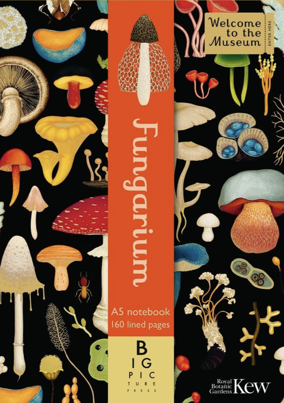 Fungarium A5 Lined Notebook - PB