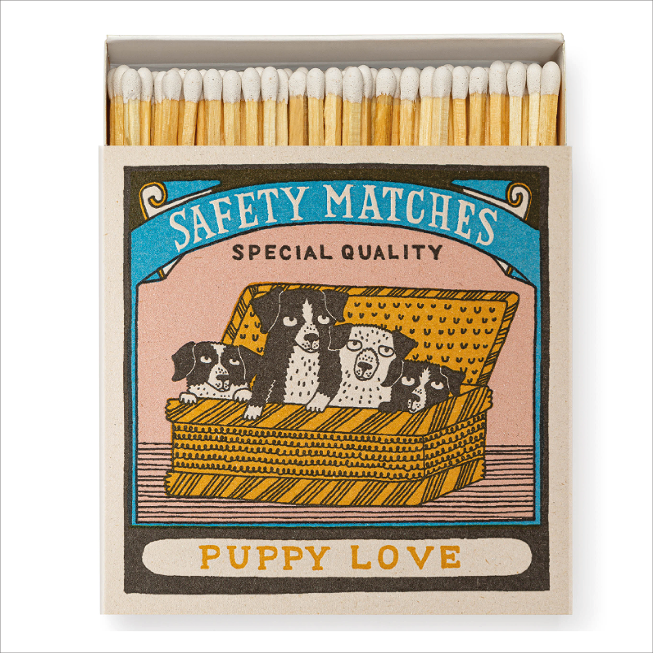 Archivist Matches - in Letterpress Box