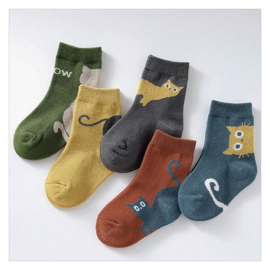 Cotton Cat Socks - Baby / Toddler