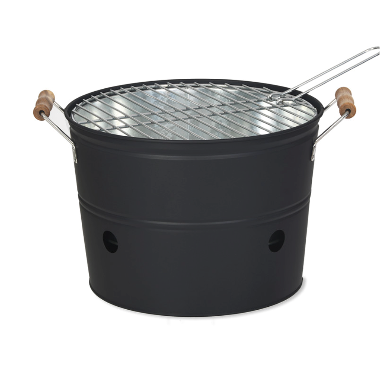 Clevely Bucket BBQ - Carbon