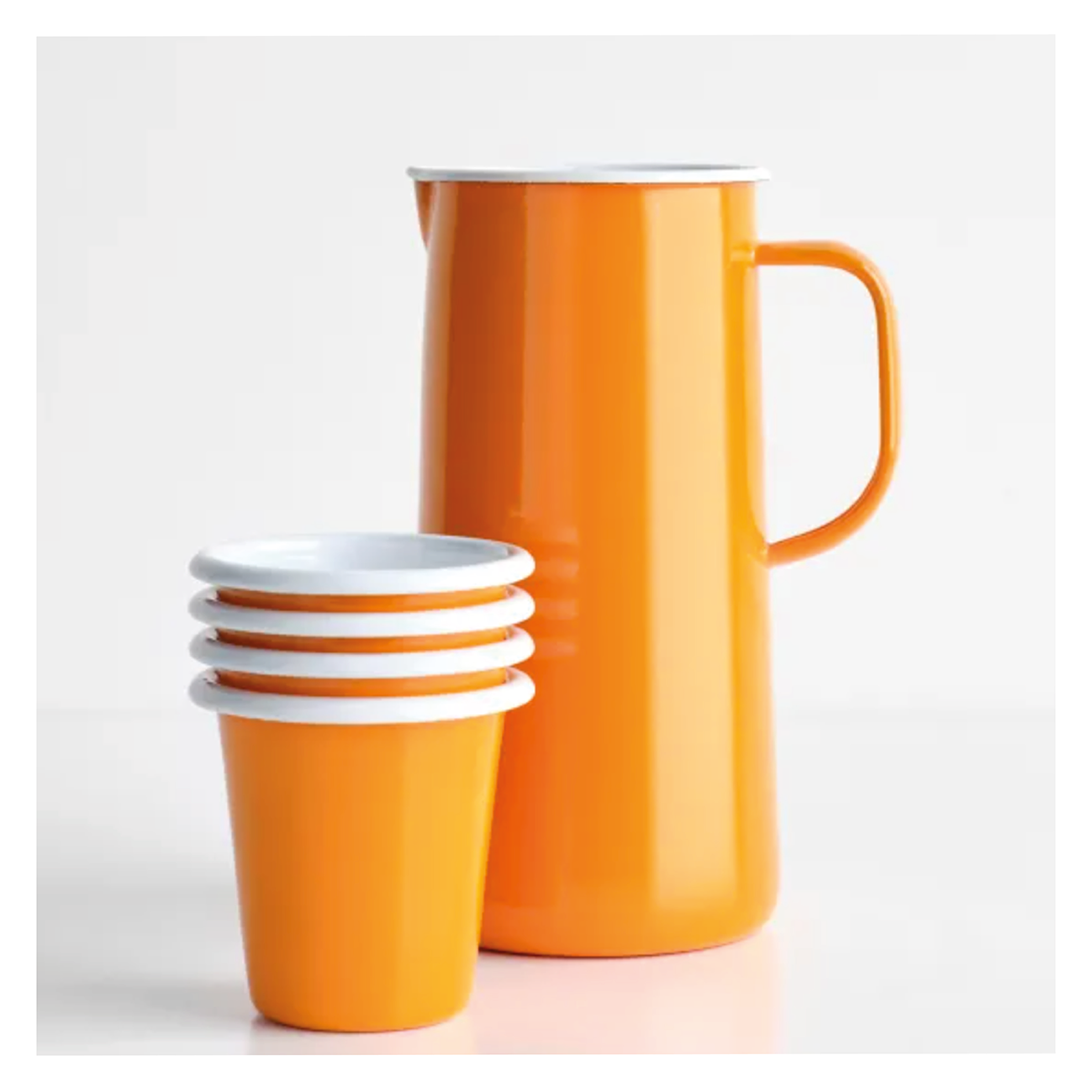 Falcon Enamel - 3 Pint Jug Tangerine