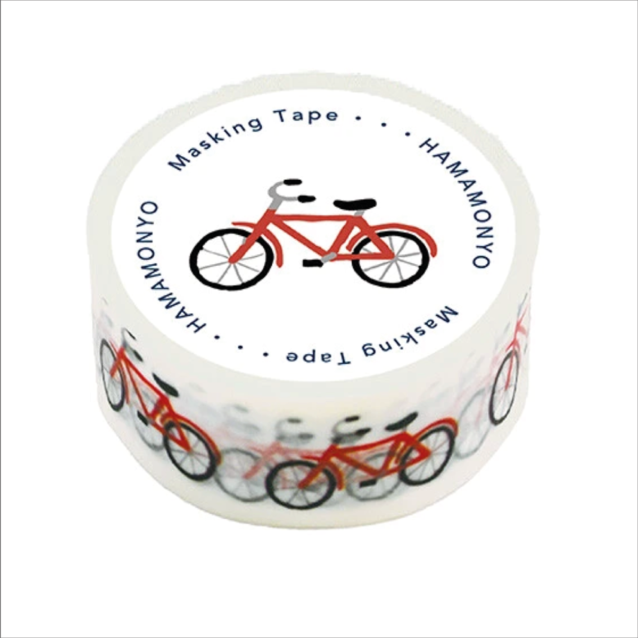 Hamamonyo Washi Tape - Retro Bicycle