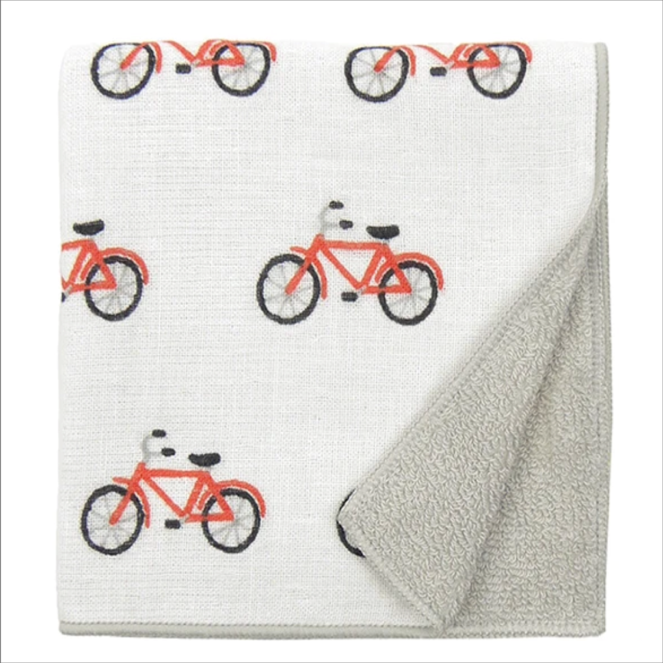 Hamamonyo - Japanese Towel Handkerchief - Retro Bicycle