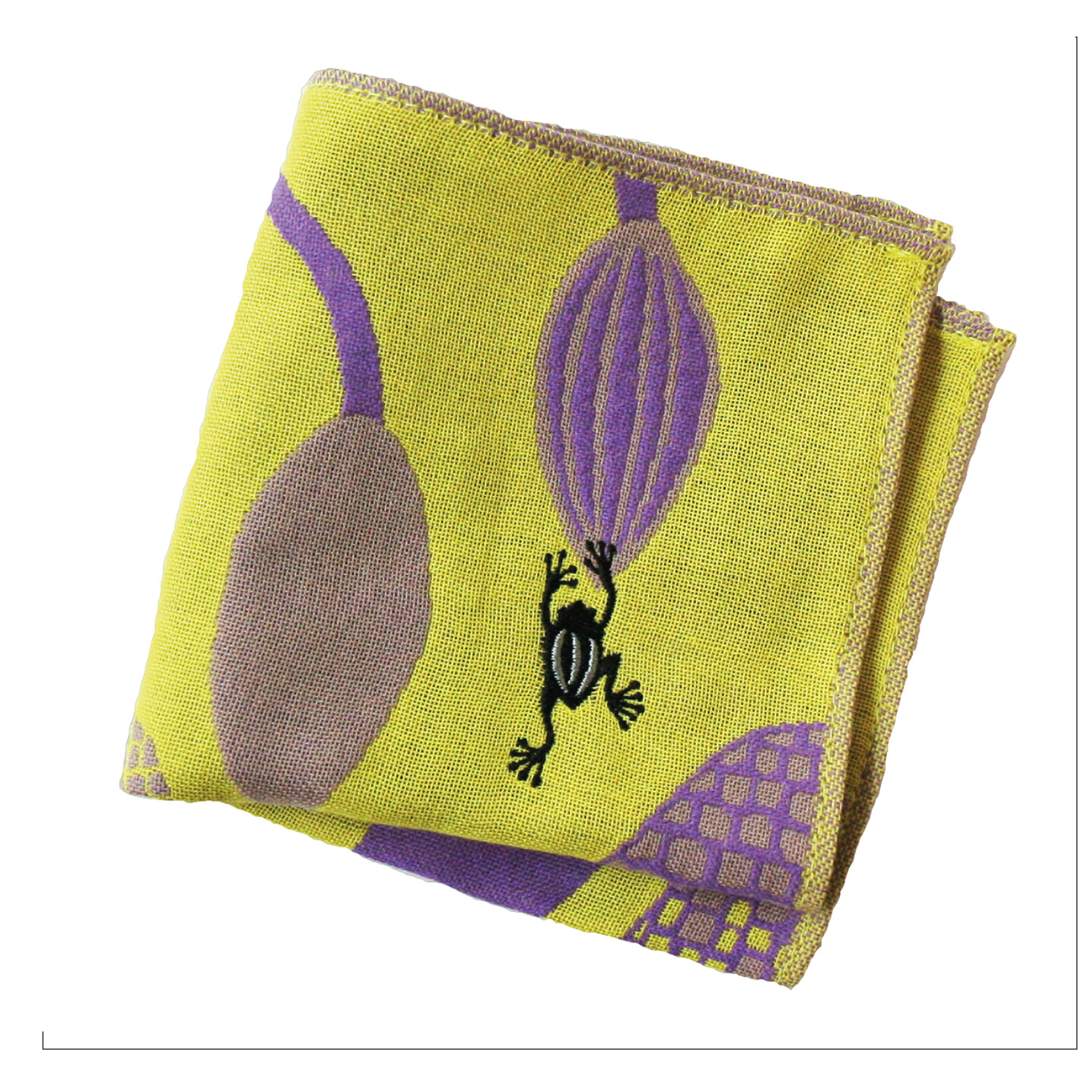 MoritaMiW - Japanese Gauze Handkerchief Frog