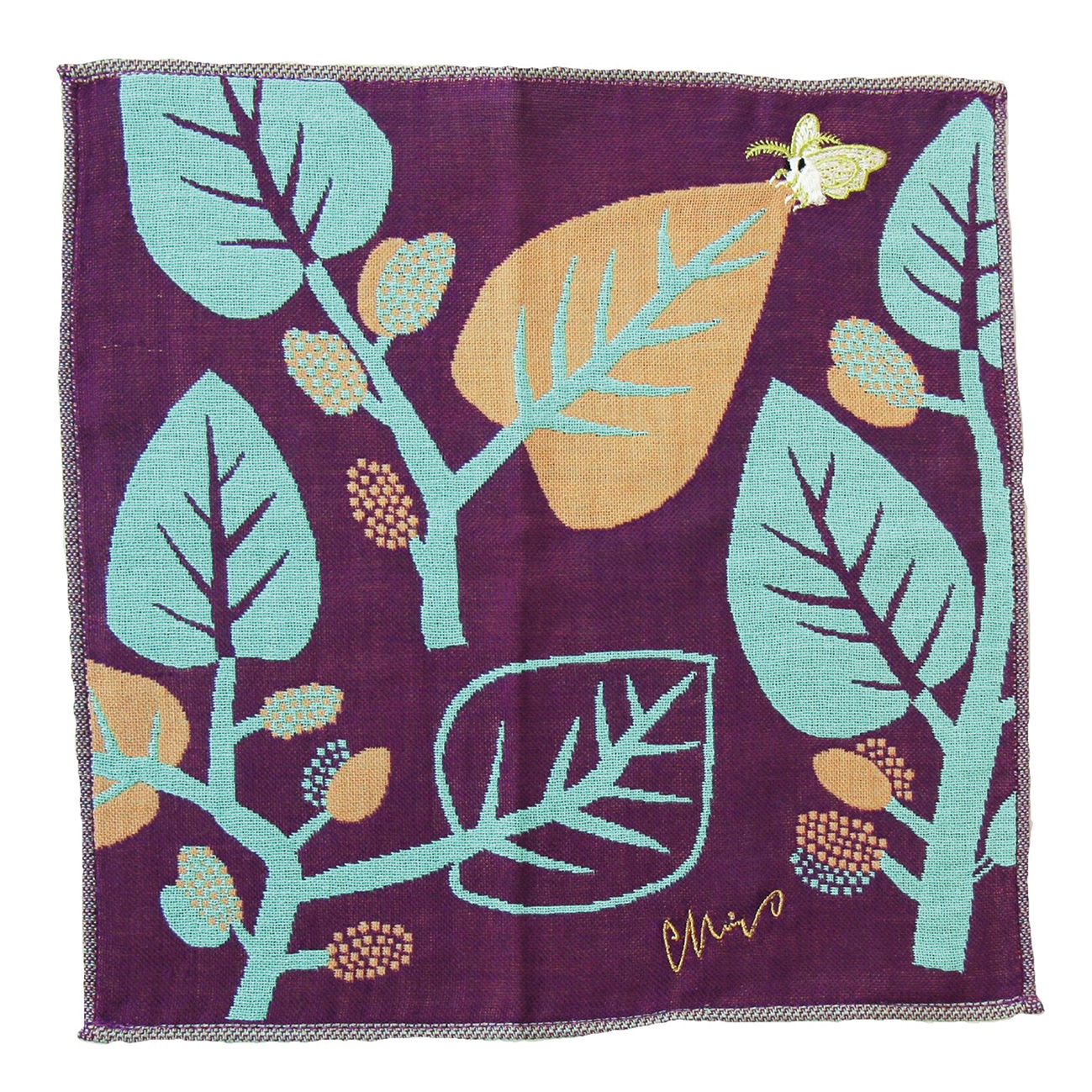 MoritaMiW - Japanese Gauze Handkerchief Silk Worm