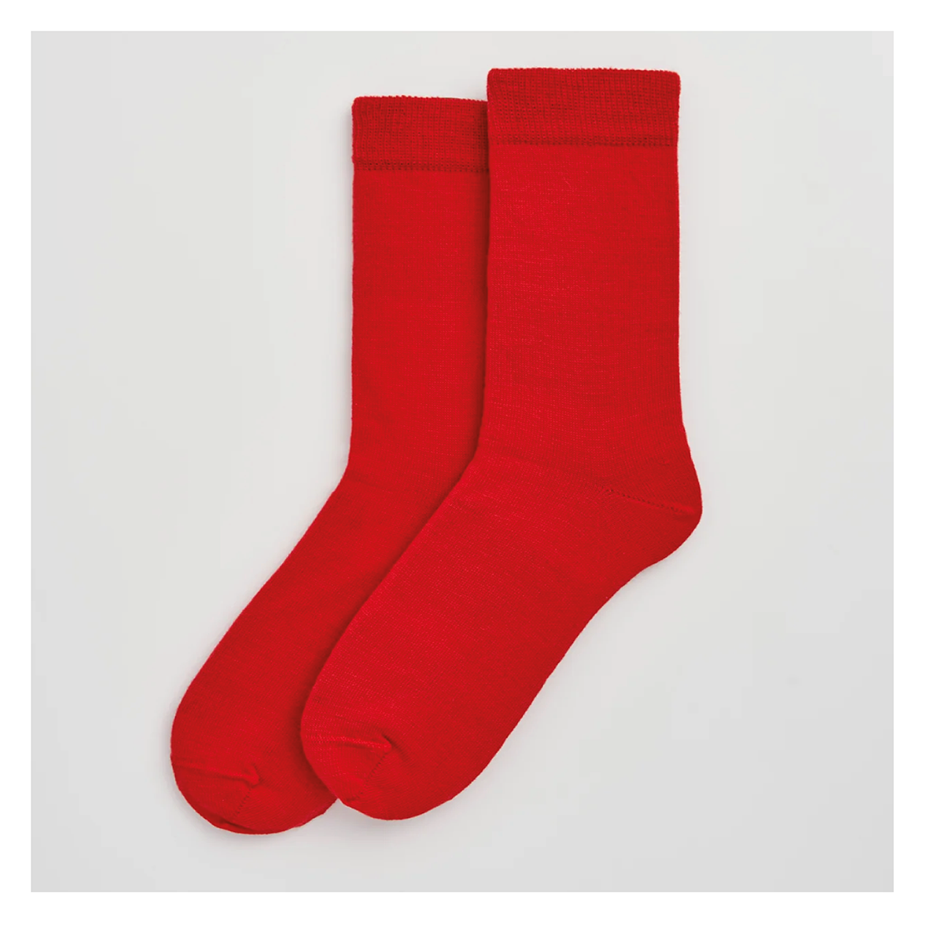 Pairs of Scotland Merino Wool Socks - Red