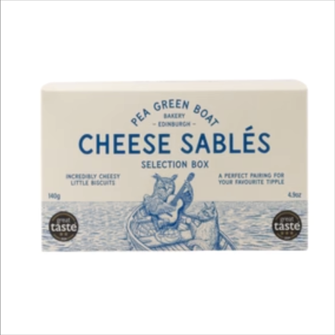 Pea Green Boat - Cheese Sables
