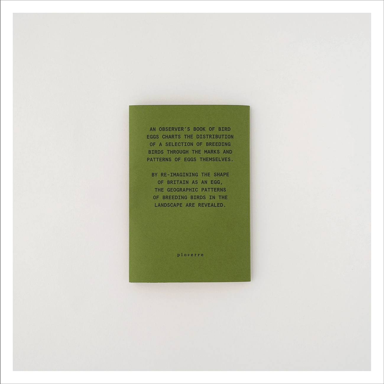 Ploterre - An Observers Book of Bird Eggs