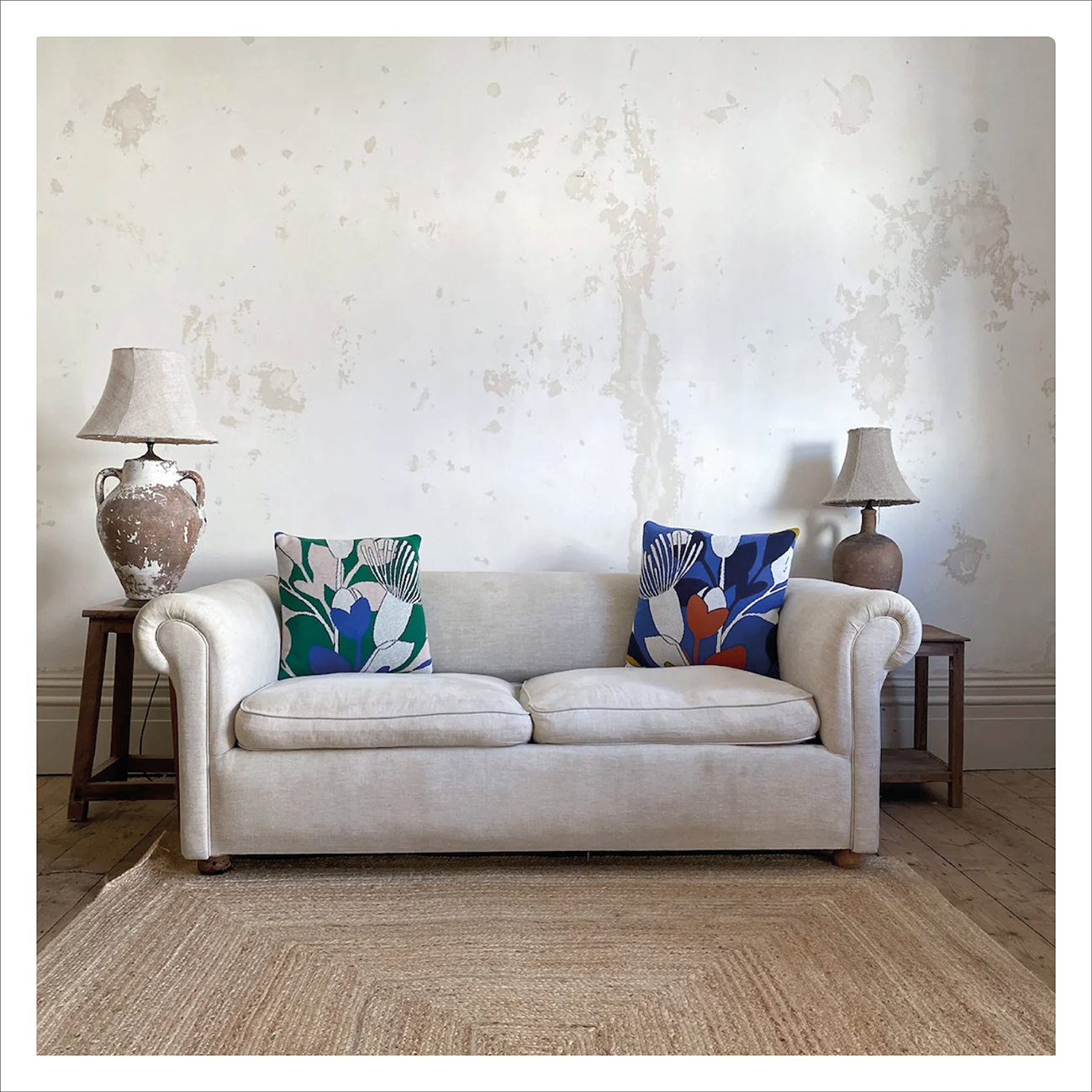 Sophie Home - Green Bud Cushion