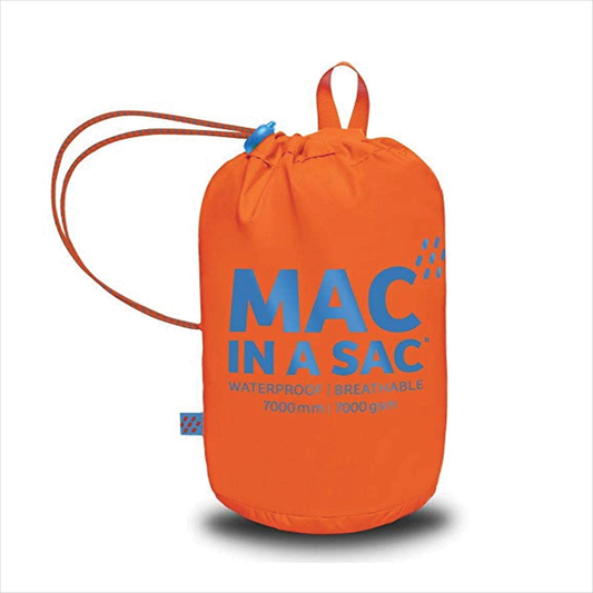 mac-in-a-sac Adult  Jacket (neon orange)