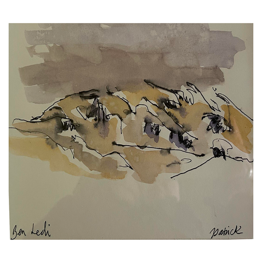 Ben Ledi (2/3) Water Colour / Ink - Patrick Phillips