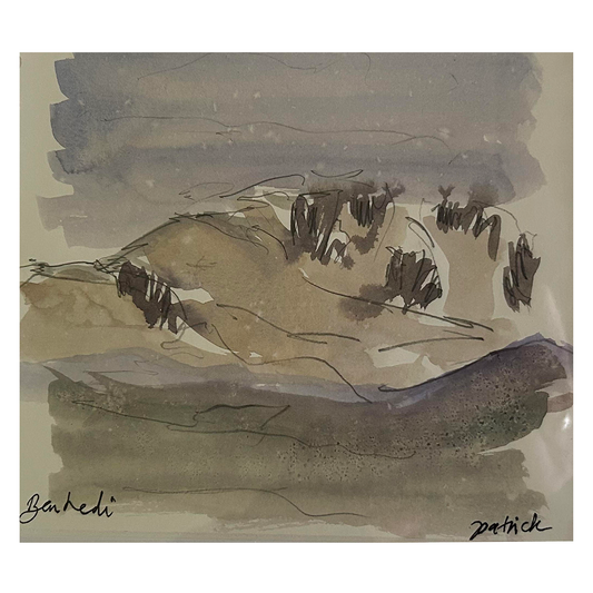 Ben Ledi (3/3) Water Colour / Ink - Patrick Phillips