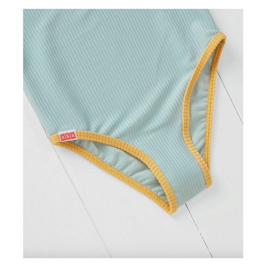 Grass & Air Girls Swimsuit - Pistachio