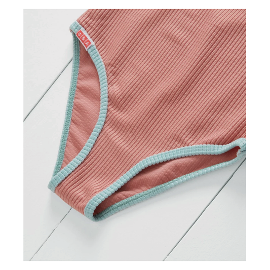 Grass & Air Girls Swimsuit - Rose