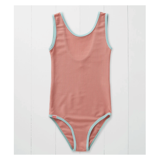 Grass & Air Girls Swimsuit - Rose