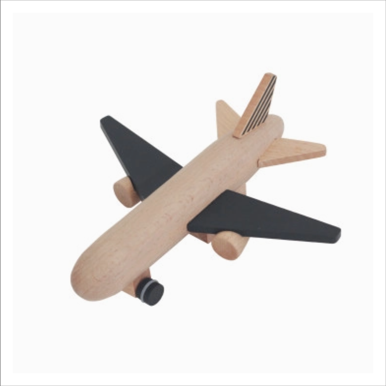 Kiko & Gg Wooden Toy - Hikoki Jet Plane (Black) (Copy)