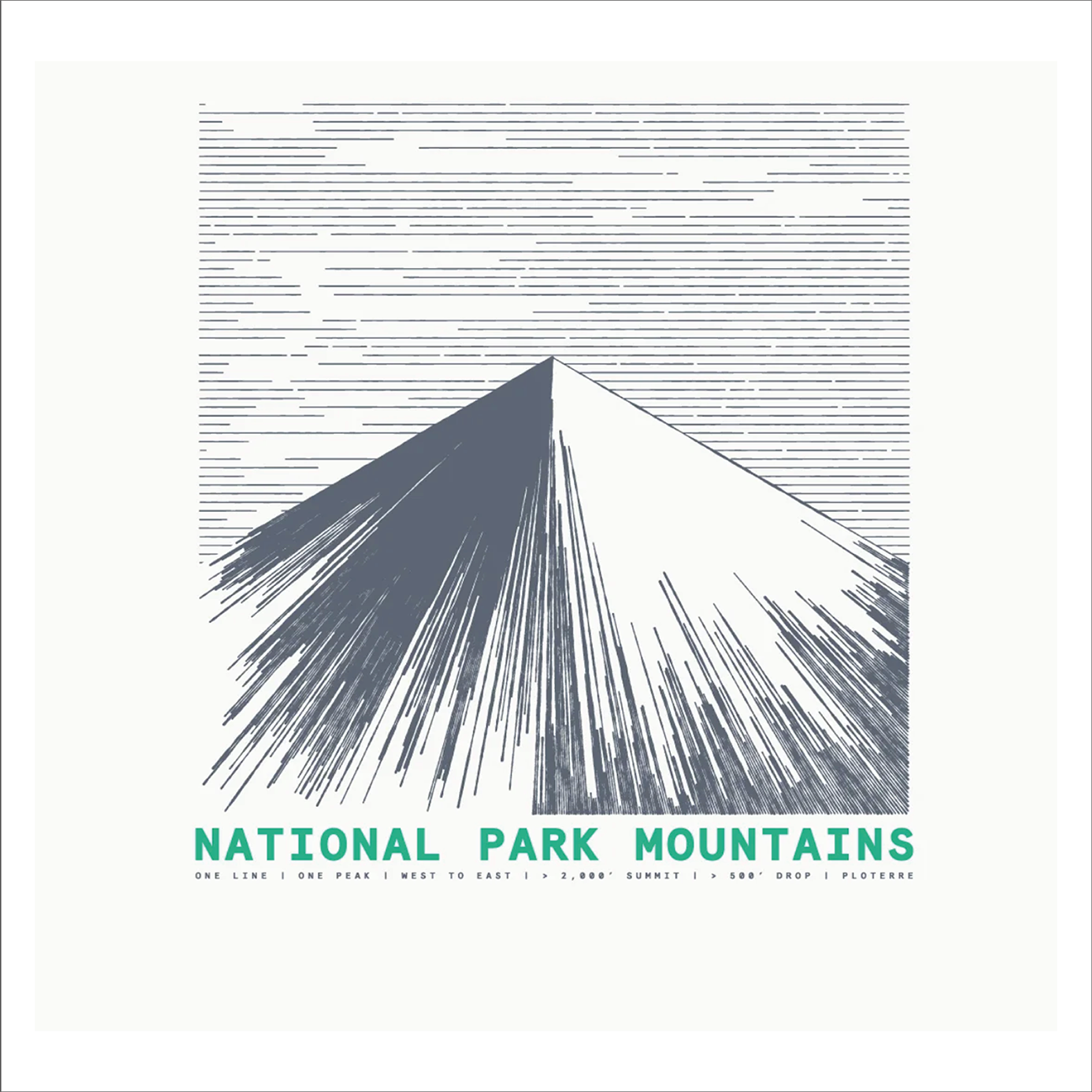 Ploterre - National Park Mountain T-shirt