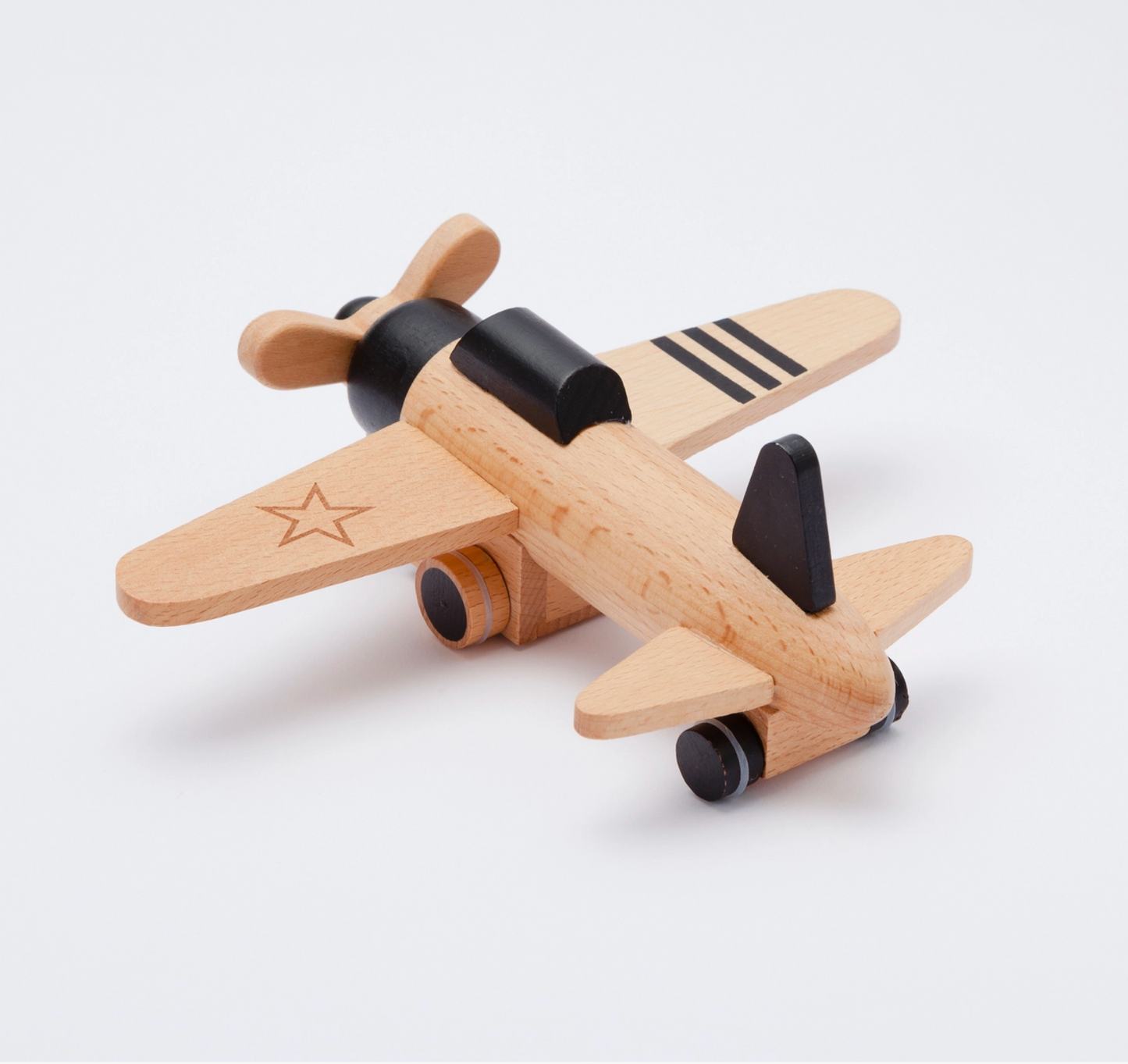 Kiko & Gg Wooden Toy - Hikoki Propeller Plane