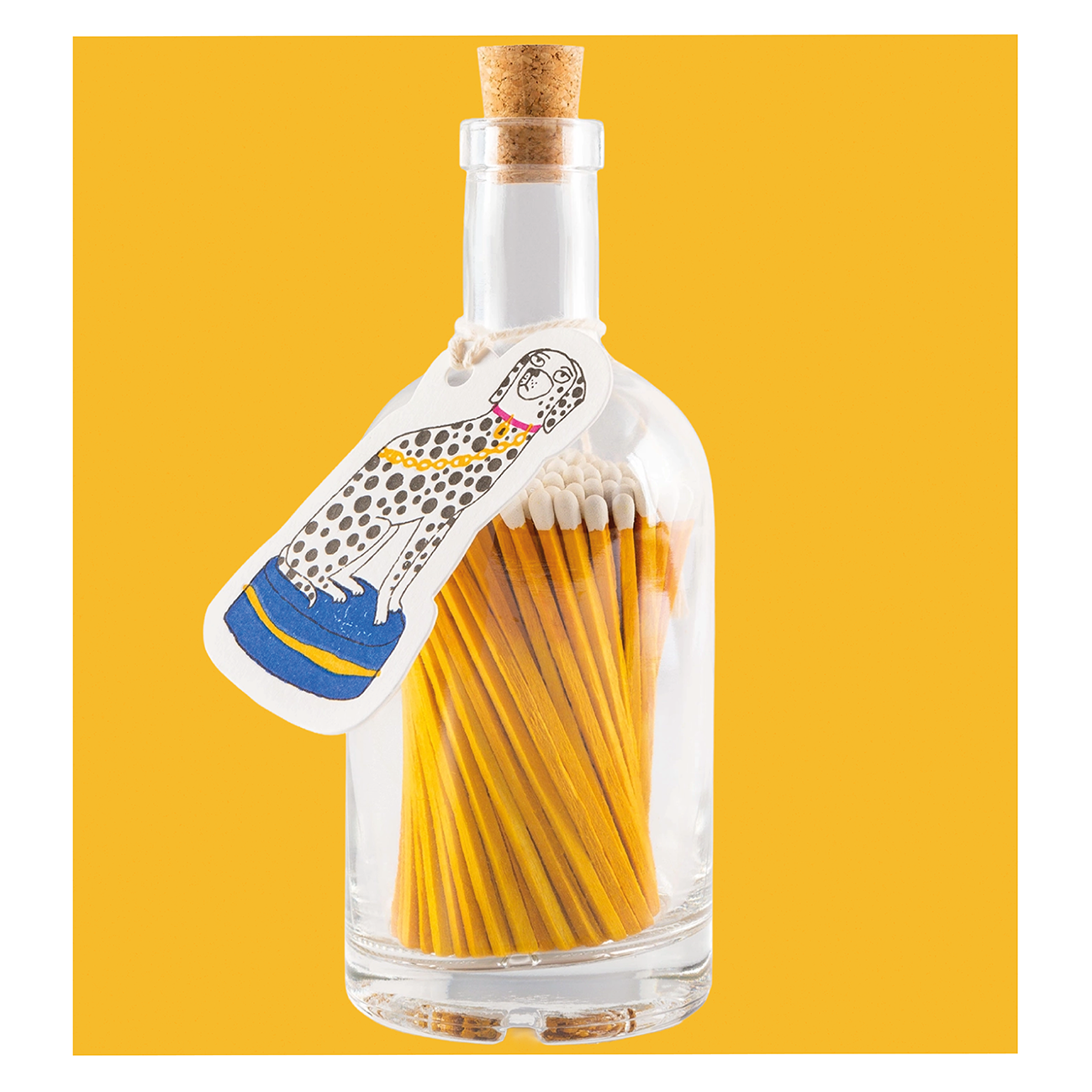 Archivist Matches in a Bottle - Dalmatian