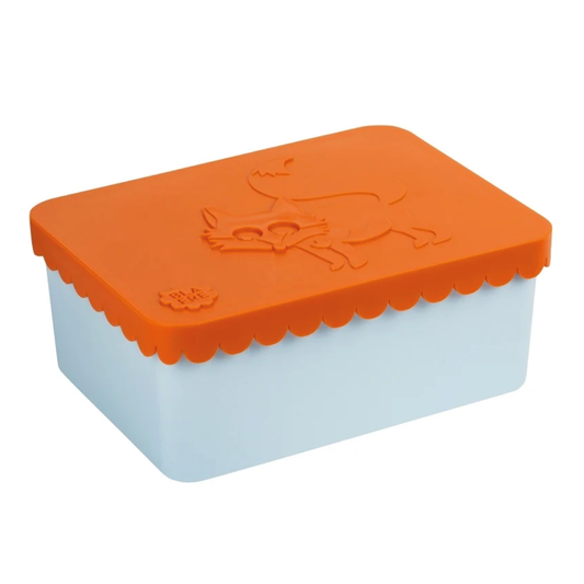 Blafre Lunch Box Fox - blue + orange