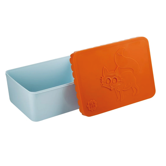 Blafre Lunch Box Fox - blue + orange