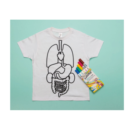 Koa Koa Kit - Colour The Organs T shirt