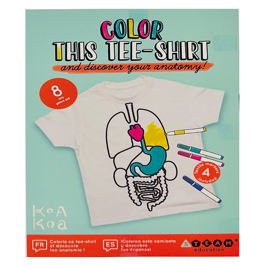 Koa Koa Kit - Colour The Organs T shirt