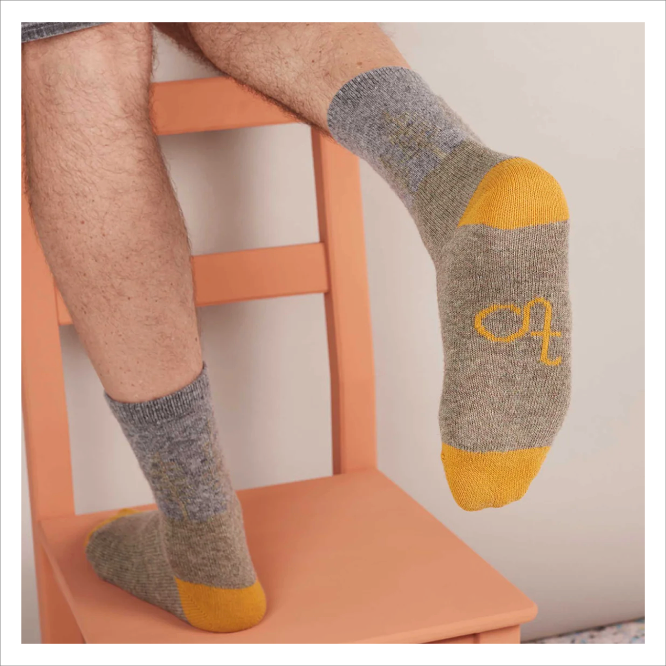 Catherine Tough Lambswool Men's Socks - Trees