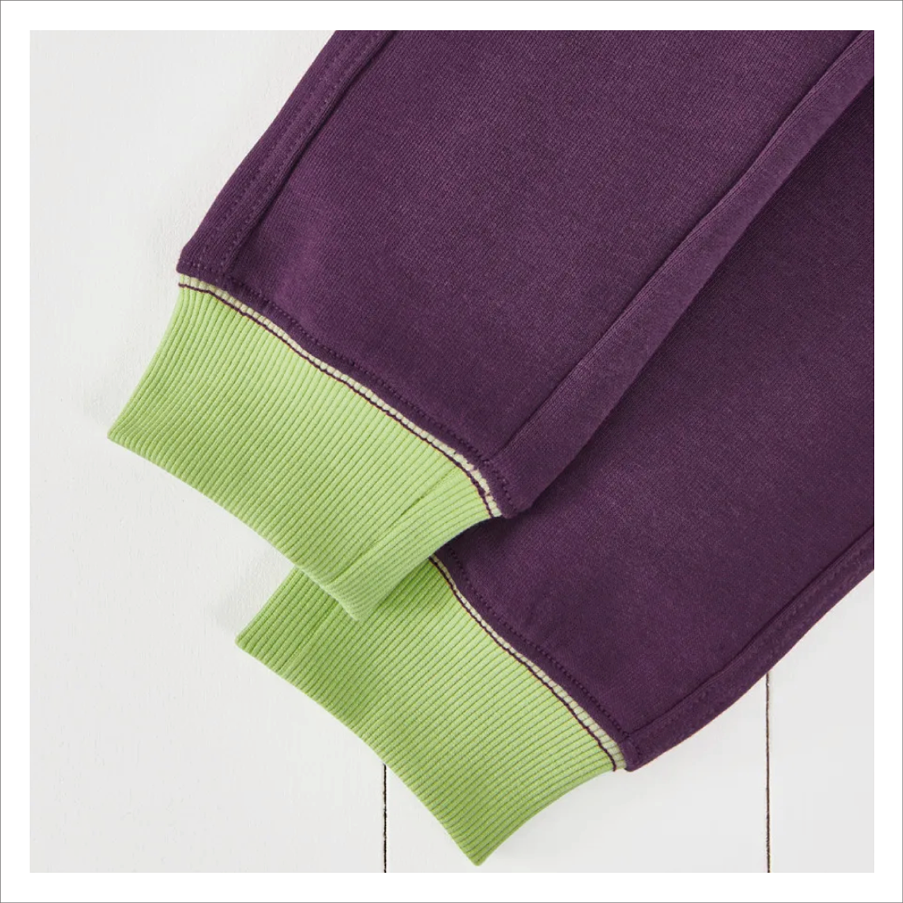Grass & Air Borg Joggers - Amethyst