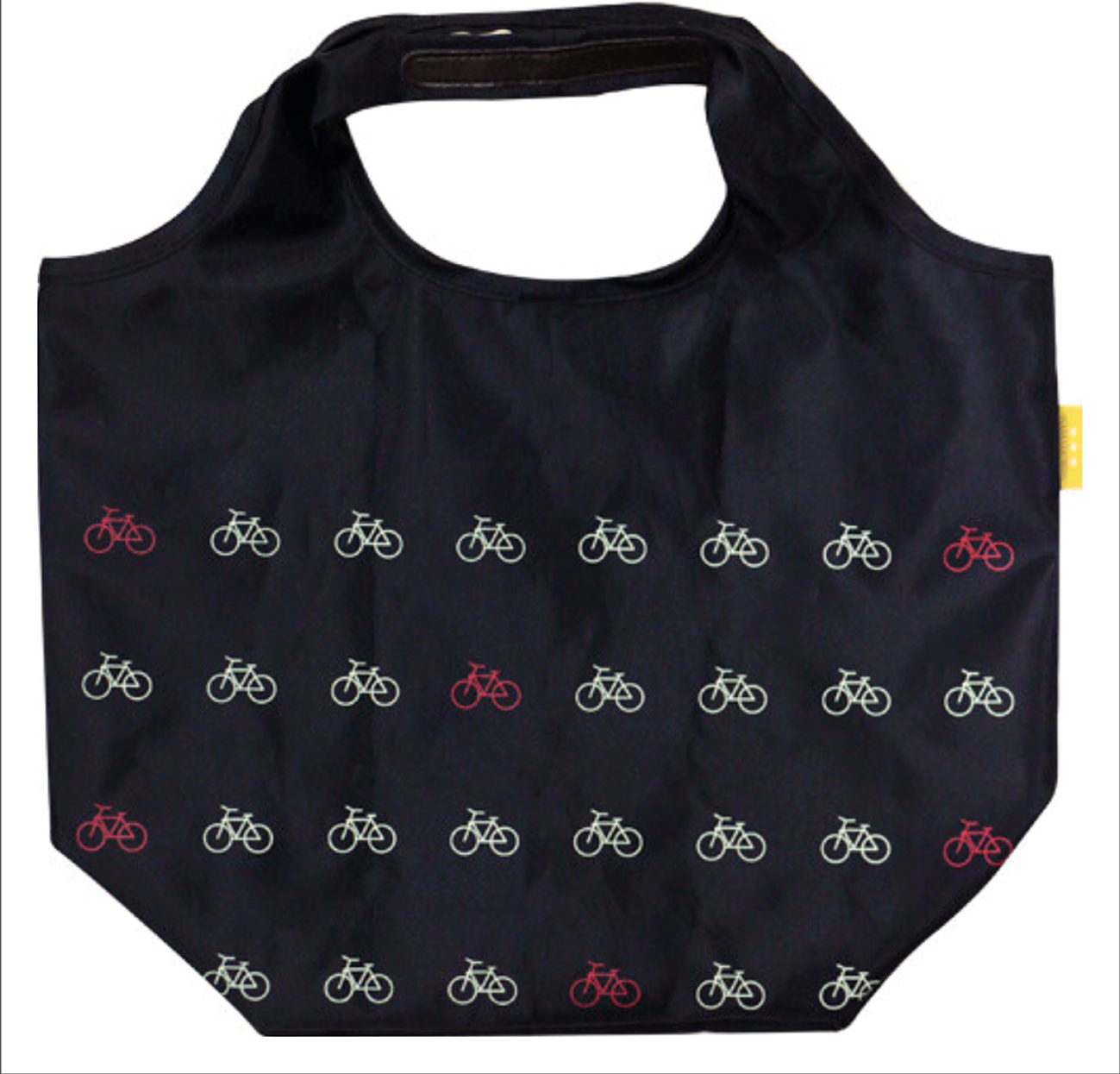 Hamamonyo Japanese Eco Grocery Tote  / Lunch Bag - Retro Bicycle