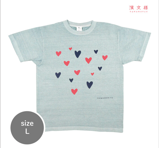 Hamamonyo Japanese T Shirt  - Hearts