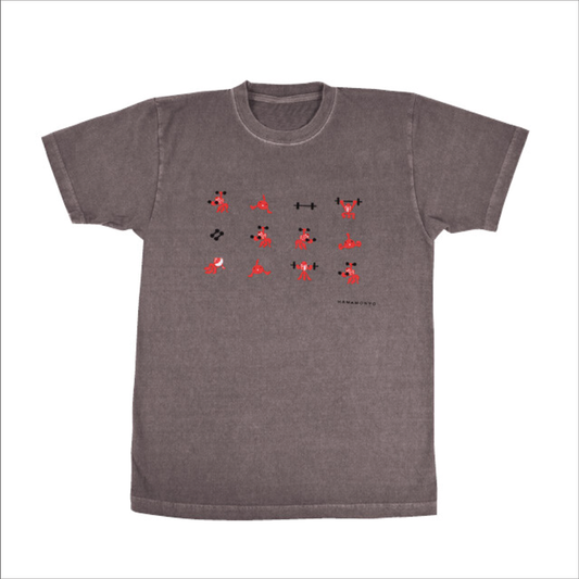 Hamamonyo Japanese T Shirt - Weightlifting Goldfish