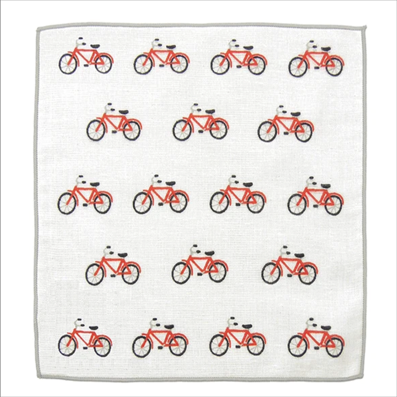 Hamamonyo - Japanese Towel Handkerchief - Retro Bicycle