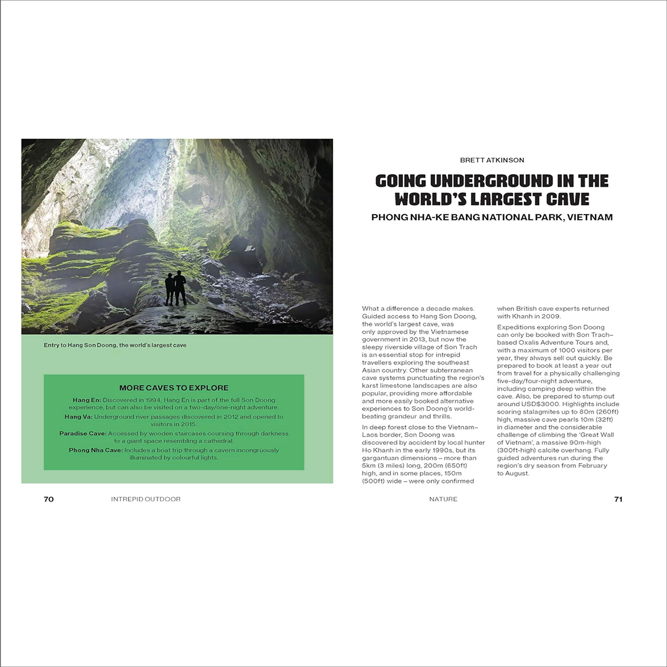 Intrepid List : Outdoors