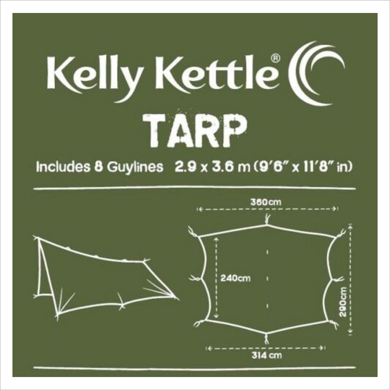 Kelly Kettle - Camping Tarp