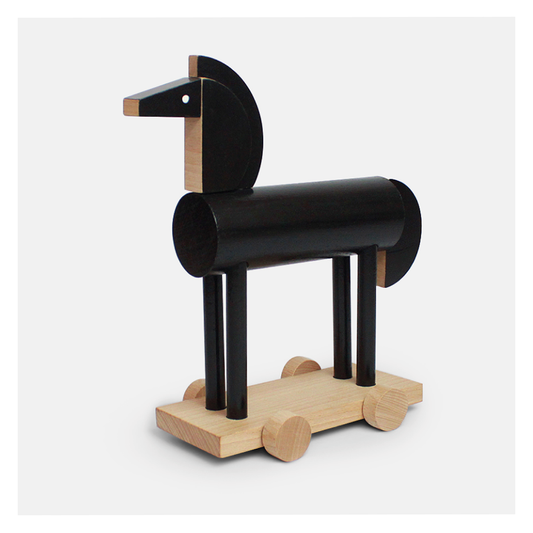Kutulu Wooden Wooden Noxus Horse - Black