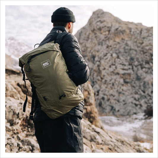 Mac-in-a-sac - Packable Waterproof Backpack (Khaki)