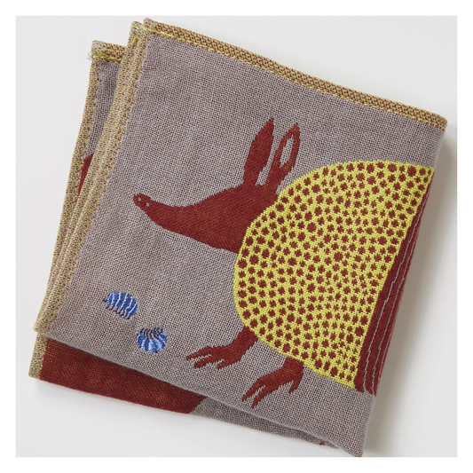 MoritaMiW - Japanese Gauze Handkerchief Armadillo