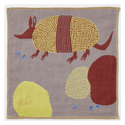 MoritaMiW - Japanese Gauze Handkerchief Armadillo