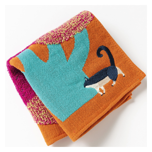 MoritaMiW - Japanese Gauze / Towelling Washcloth Cat