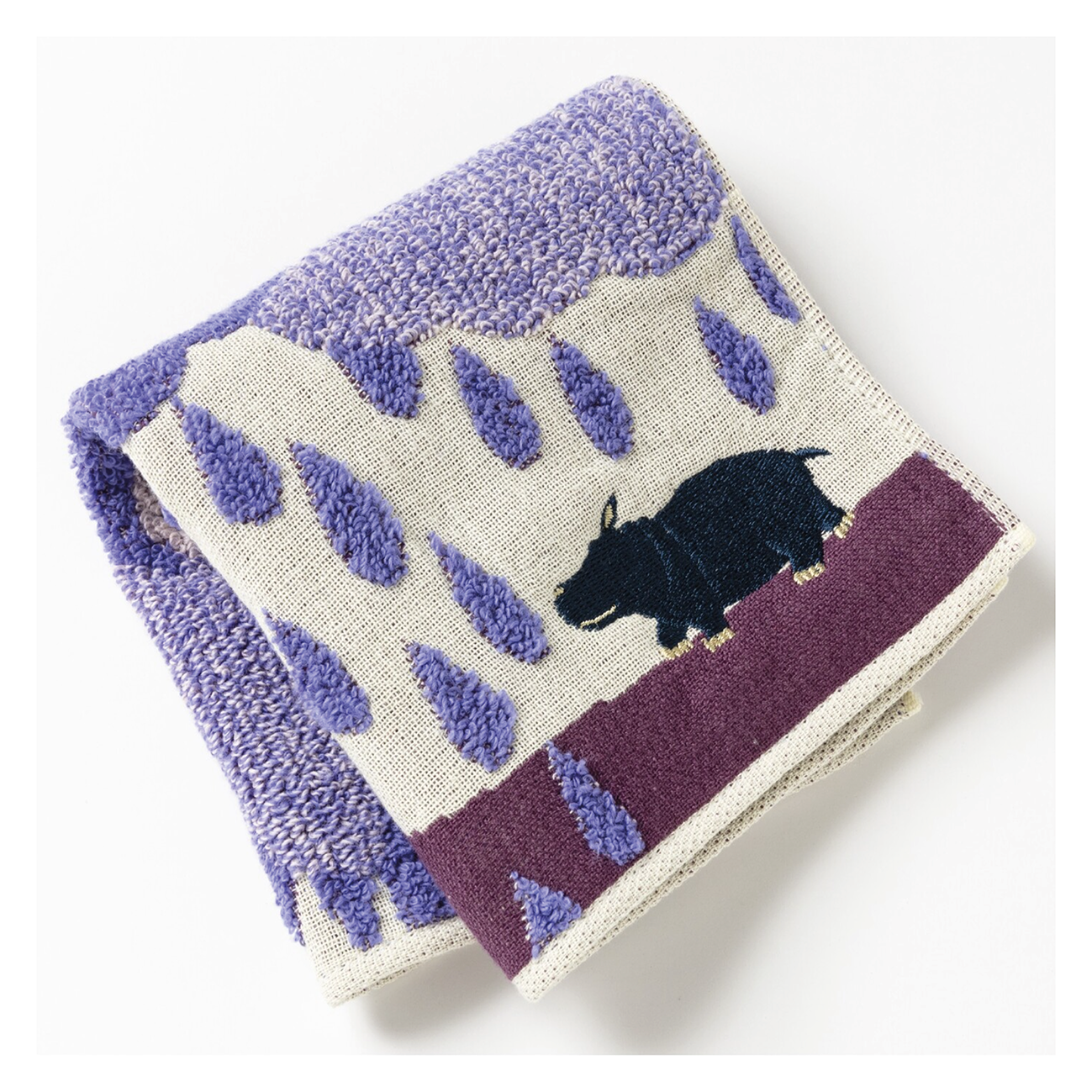 MoritaMiW - Japanese Gauze / Towelling Washcloth Hippo