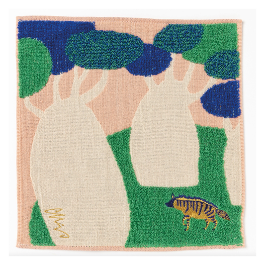 MoritaMiW - Japanese Gauze / Towelling Washcloth Hyena