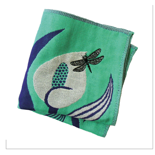 MoritaMiW - Japanese Gauze Handkerchief Mayfly
