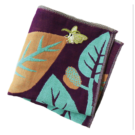 MoritaMiW - Japanese Gauze Handkerchief Silk Worm