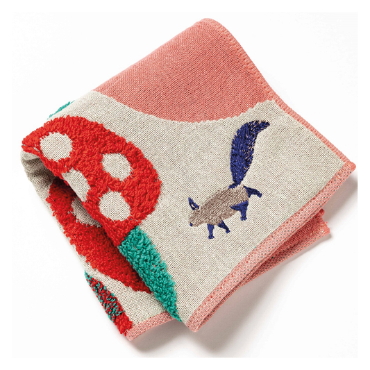 MoritaMiW - Japanese Gauze / Towelling Washcloth Squirrel