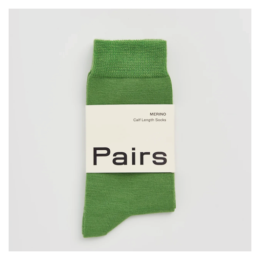 Pairs of Scotland Merino Wool Socks - Green