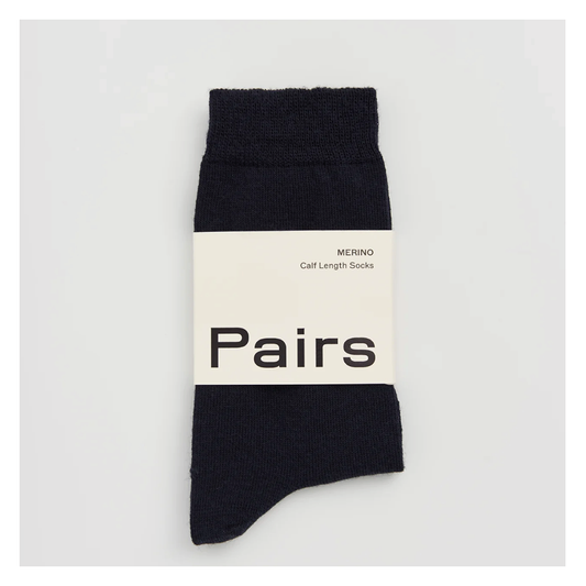 Pairs of Scotland Merino Wool Socks - Inky Blue
